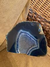 Large 2.5kg  Agate Geode Blue picture