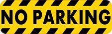 10in x 3in No Parking Magnet Car Truck Vehicle Magnetic Sign picture