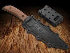 SOG Pillar LTD Fixed Blade Knife 1/500 Red Micarta Black S35VN Steel UF1005-BX picture