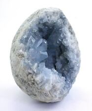 Blue Celestite Crystal Cluster from Madagascar 1/2lb to 1lb, Meditation Stone picture