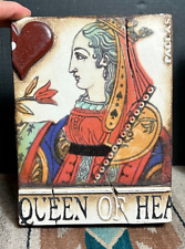 Retired Sid Dickens T-161 Queen Of Hearts Memory Block/Tile picture