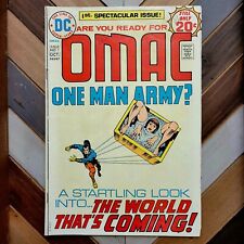 O.M.A.C. #1 VG/FN DC 1975 1st App/Origin OMAC, Brother Eye JACK KIRBY Story+Art picture