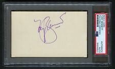 Tony Bennett signed autograph auto Vintage 3x5 card Music Legend PSA Slabbed picture