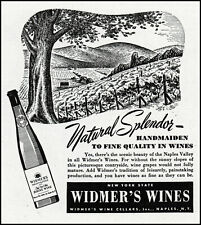 1948 Widmer's Wines Naples Valley New York Vineyard vintage art print ad S11 picture