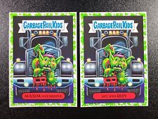 SP Green Stephen King Maximum Overdrive Spoof 2 Card Set Garbage Pail Kids picture