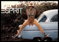 Esprit Retrospective Series Number Four 1991 Old Car Maxracks Postcard Unp picture