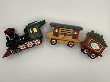 Christmas Train Vintage Pocelain Classic Decoration - Heartland Valley Village picture