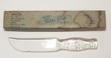 Vitex Glas Knife Clear 8.25 in Vintage with Original Box - READ Glass Knife picture