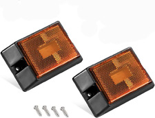 Led Amber Side Marker Lights Sealed Submersible Led Clearance Reflector Lamps Wa picture