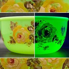 McKee Glass Jadeite Uranium Glass Mixer/Mixing Bowl Made in USA 2.5qt picture