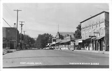 Postcard 1957 California Fort Jones Siskiyou Street Scene Eastman CA24-792 picture