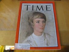 1966  TIME MAGAZINE  DECEMBER 23   JULIE ANDREWS   LOWEST PRICE ON EBAY picture