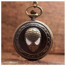 Rotating Marvel Avengers Spiderman No Way Home Clock Metal Keychain Best Gift picture
