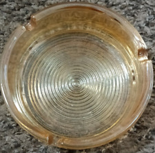 Vintage Carnival Glass Depression Glass Mid-Century Ashtray picture