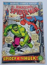 Amazing Spider-Man #119 G/VG Spidey Vs. The Hulk 1972 John Romita Sr Bronze Age picture