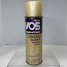 Vintage 1986 Alberto VO5 Crystal Clear 14 Hour Hold Hairspray Super Hold 7oz NOS picture