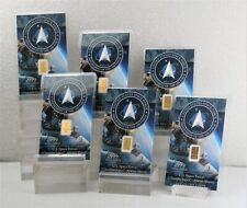 1 /15 GRAM GOLD 6 PACK OF THE US SPACE FORCE .999 PURE INVESTMENT BULLION 27xxm picture