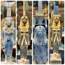 A gathering of four mesmerizing Pharaonic statues Isis ,Nephthys ,Nefertum ,Maat picture