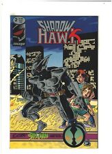 Shadowhawk #2 NM- 9.2 Newsstand Image Comics 1992 Spawn app. picture
