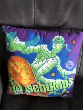 Springs Vintage Goosebumps Standard Throw Pillow  R.L Stine Double Side 14”x14” picture
