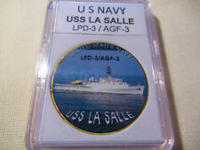 US NAVY - USS La Salle (LPD-3/AGF-3) Challenge Coin  picture