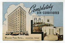 WILLIAM PENN HOTEL HOUSTON TEXAS COMPLETELY AIR-CONDITIONED picture