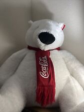 Collectable COCA COLA POLAR BEAR Large Huge PLUSH STUFFED ANIMAL GIANT picture