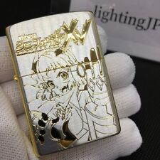 Zippo Senki Zesshou Symphogear Hibiki Tachibana Gold Etching Lighter Japan picture