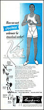 1949 Man wearing Jockey Midway Underwear sports vintage art print ad adL59 picture