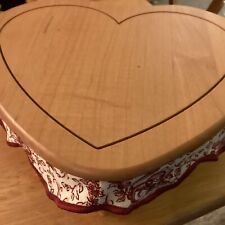 Longaberger 1999 Sweetheart Love Letters Basket Set with Lid - Love Letter picture