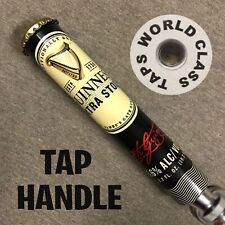 nice GUINNESS EXTRA STOUT beer TAP HANDLE marker tapper PULL 6in DRAUGHT picture
