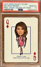 POP 4 PSA 10 Melania Trump 2020 President's Deck Supermodel and First Lady MAGA picture