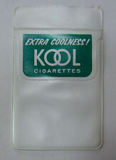 Vintage KOOL CIGARETTES Advertising Pocket Protector Vinyl EXTRA COOLNESS picture