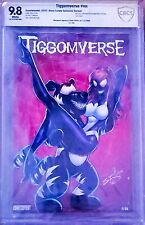 Tiggomverse CBCS Graded 9.8 Signed by Sean Forney ASM 2 Cover Homage 7/35 picture