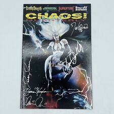 Chaos Quarterly #1 Lady Death Chaos Comics Signed by Brian Pulido Steven Hughes picture