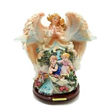 Dynasty Collection Lighted Angel Figurine Praying Over Children 13
