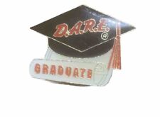 D.A.R.E. Graduate Pin Drug Abuse Resistance Education Mortarboard & Scroll picture
