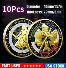  US 10Pcs Put on the Whole Armor of God Commemorative Challenge Collection Coin  picture