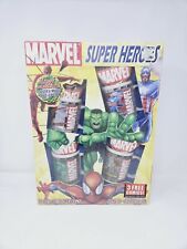 2003 Marvel Super Heroes Poster Mugs, Spider-Man, Daredevil, Hulk, Capt. America picture