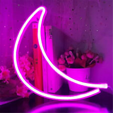 Moon / Cloud Battery USB LED Neon Light Wall Signs Night Home Decoration Holiday picture