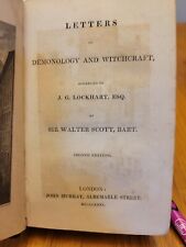 1831, Second edition, Letters of demonolgy and witchcraft, by Sir Walter Scott. picture