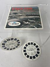 A554 O'Hare Field International Airport Chicago Illinois viewmaster Reels READ picture