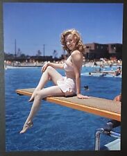 1949 Marilyn Monroe Original Photo By Weegee Stamped Norma Jeane picture
