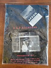SOUVENIR  U.S.P. ALCATRAZ Penitentiary KITCHEN/BBQ APRON NWT Regulation #33 picture