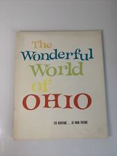 1965 The Wonderful World Of Ohio Promotional Magazine 1975 Gov. Rhodes picture