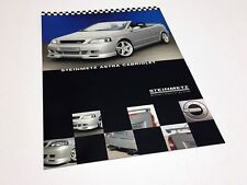 2001 Steinmetz Opel Astra Cabriolet Accessories Information Sheet Brochure picture
