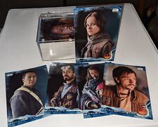 2016 Topps Star Wars Rogue One Series 1, Complete Blue Squad set + 7 insert sets picture