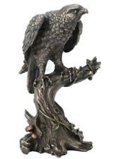 10 Inch Peregrine Falcon Statue Animal Sculpture Figure Bird  picture