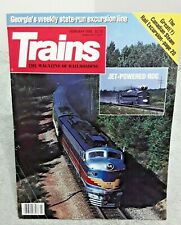 Trains Magazine Of Railroading February 1989  picture