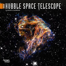 Browntrout Hubble Space Telescope 2024 7 x 7 Mini Calendar w picture